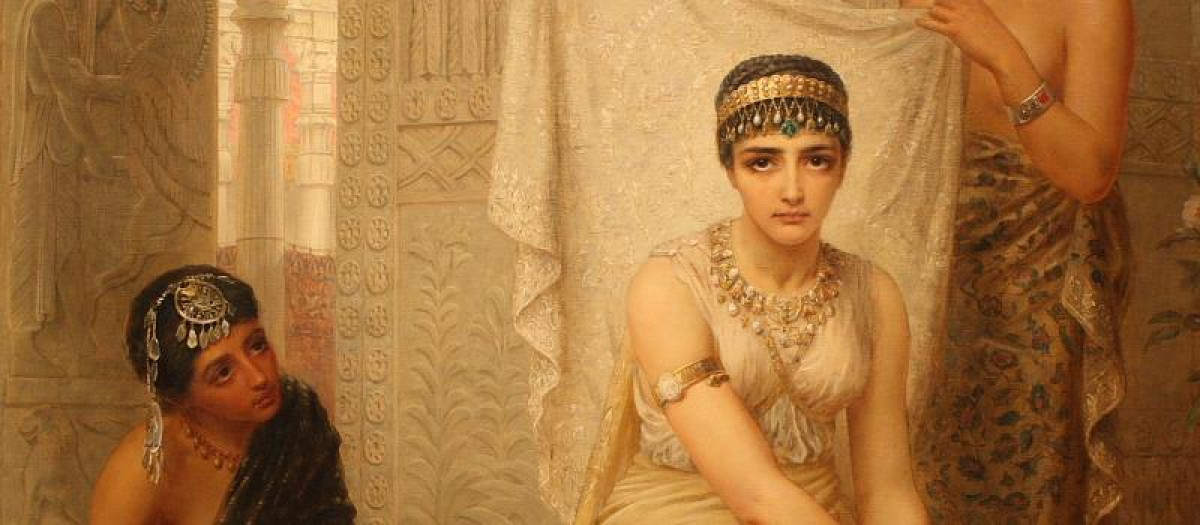 Ester, reina de Persia y Media, obra de Edwin Long (1878)