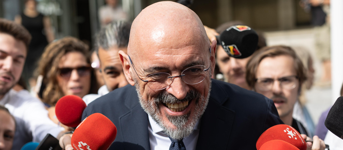 El rector de la Universidad Complutense, Joaquín Goyache