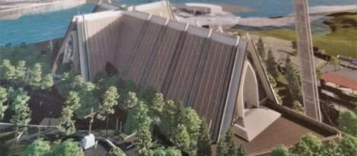 El proyecto de la nueva basílica dedicada al santo navarro