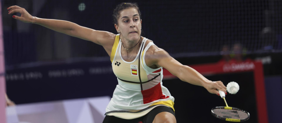 Carolina Marín se clasificó para los octavos de final del torneo de bádminton