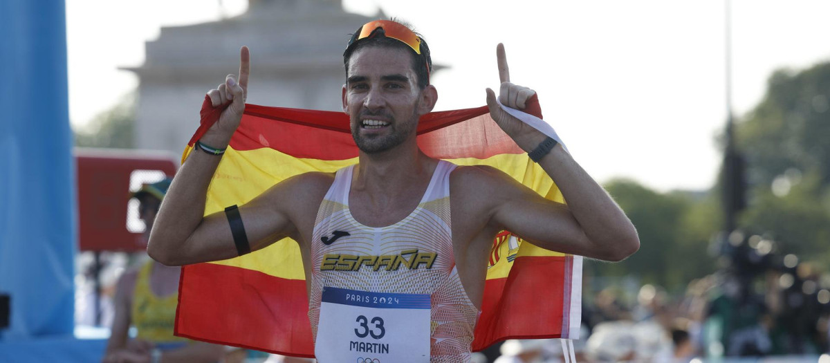 Álvaro Martín logra el bronce en el 20 km marcha de los Juegos Olímpicos