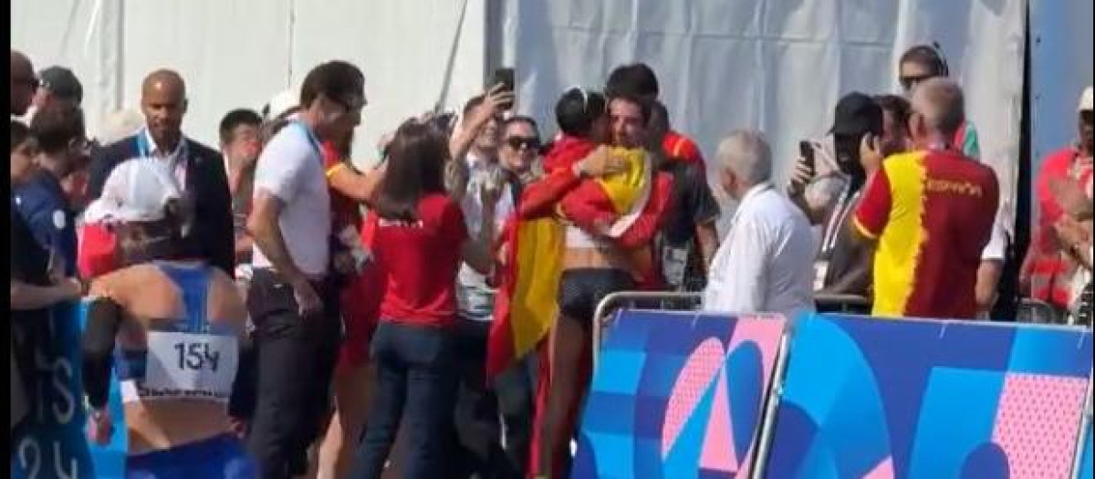 La Reina Letizia estuvo presente en el éxito de los 20km marcha