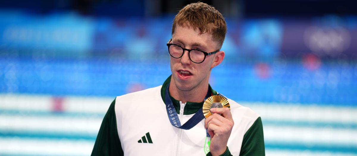 El campeón olímpico irlandés dejó la actuación por la natación