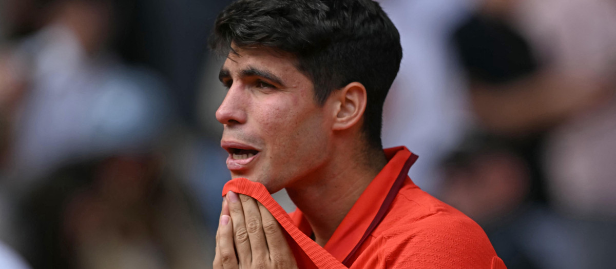 Carlos Alcaraz se tendrá que conformar con la medalla de plata