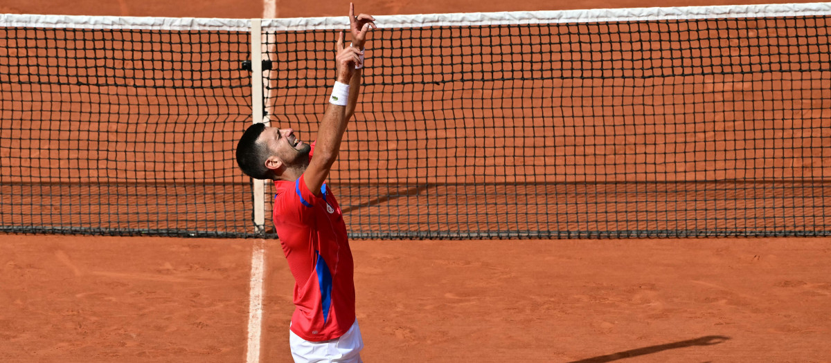 Novak Djokovic agradece a Dios su triunfo olímpico