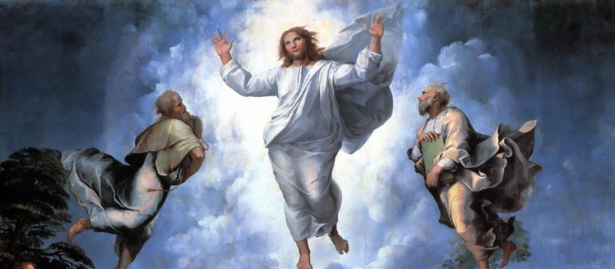 La transfiguración, de Rafael de Sanzio