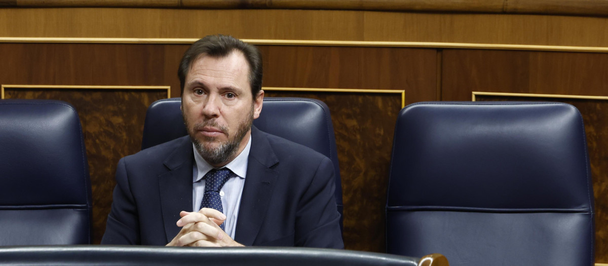 Minister Oscar Puente el 7 February 2024.