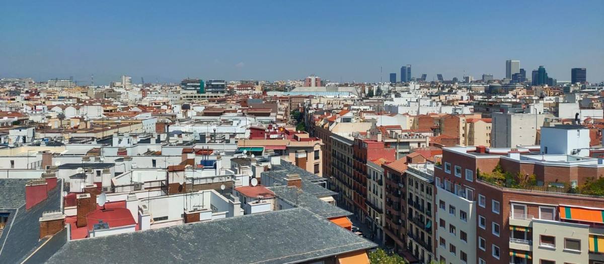 Madrid vista desde la redacción de El Debate