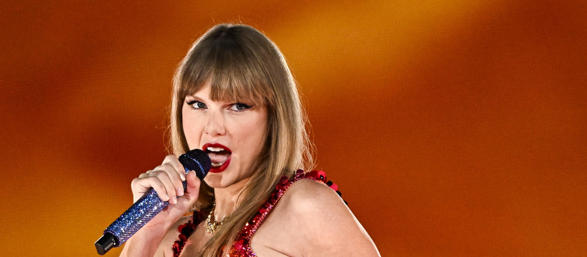 Taylor Swift en el La Defense Arena de París