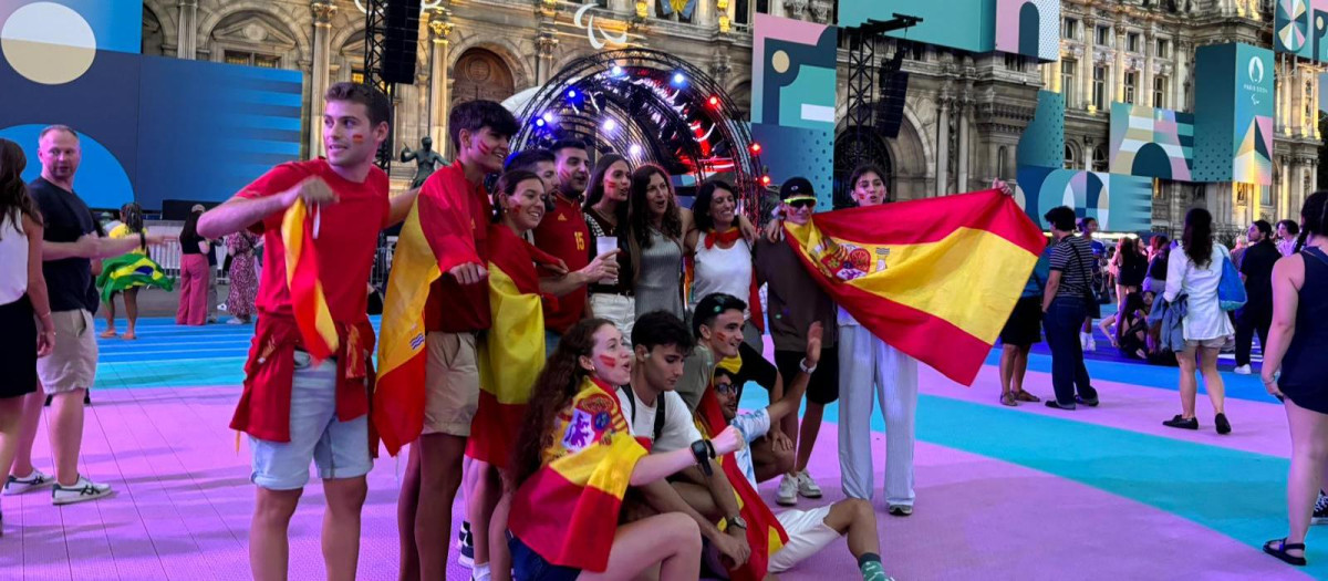 Los españoles han disfrutado de una tarde inolvidable en París