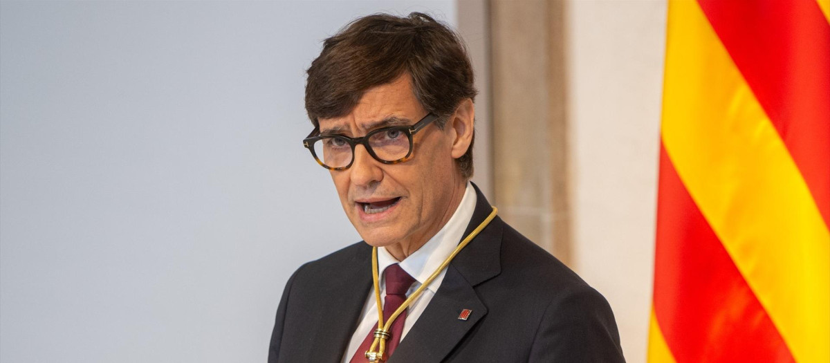 El nuevo president de la Generalitat de Cataluña, Salvador Illa