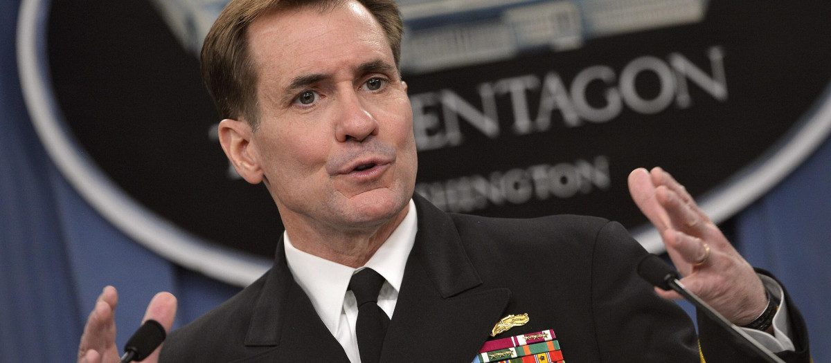 John Kirby, secretario de Prensa del Departamento de Defensa de los Estados Unidos