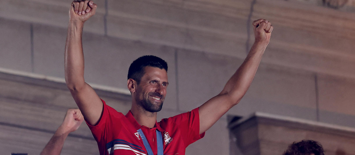 Novak Djokovic fue recibido por todos los serbios en Belgrado tras ganar el oro olímpico