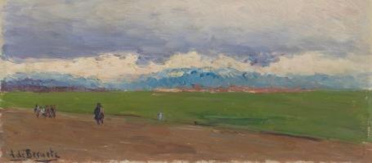 Paisaje de Castilla (1907) de Aureliano de Beruete