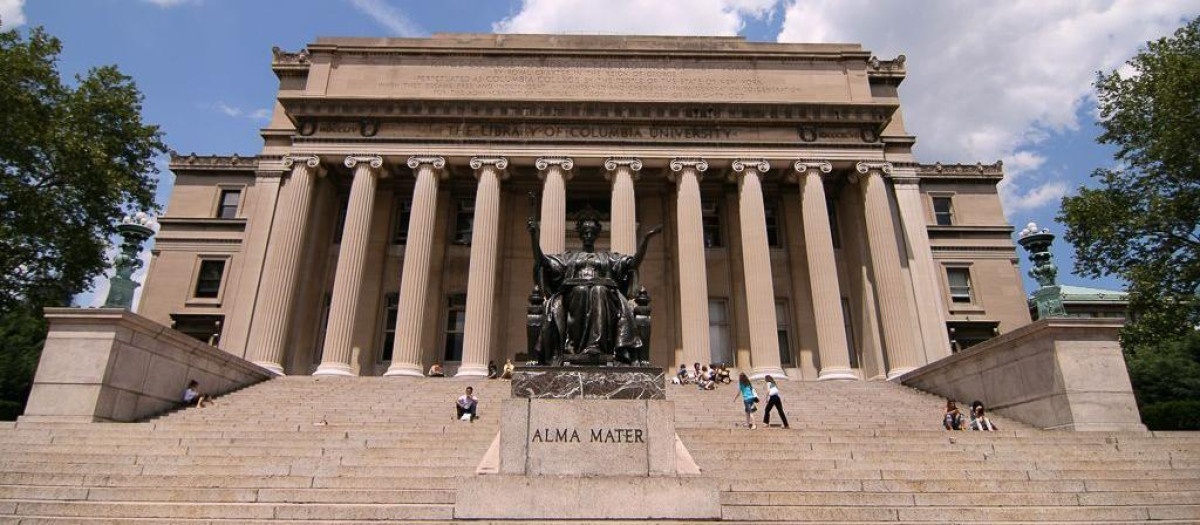 El rectorado de la Universidad de Columbia, epicentro de las manifestaciones pro Palestina