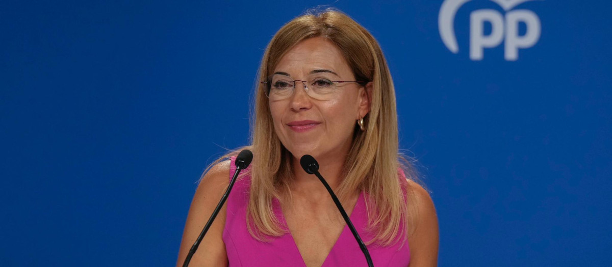 La vicesecretaria de Igualdad y Conciliación del PP, Ana Alós
