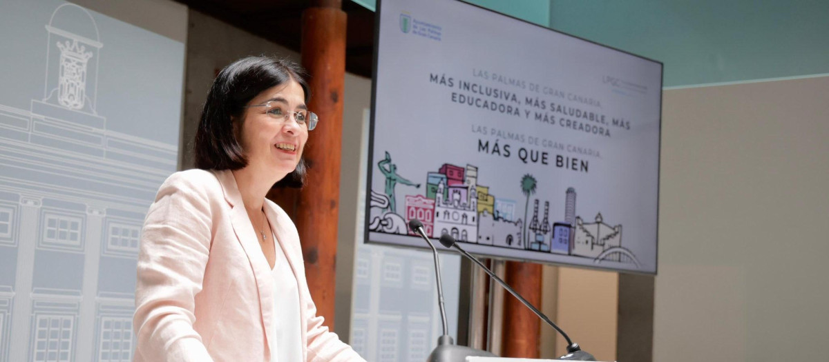 La exministra Carolina Darias, ahora alcaldesa de Las Palmas de Gran Canaria