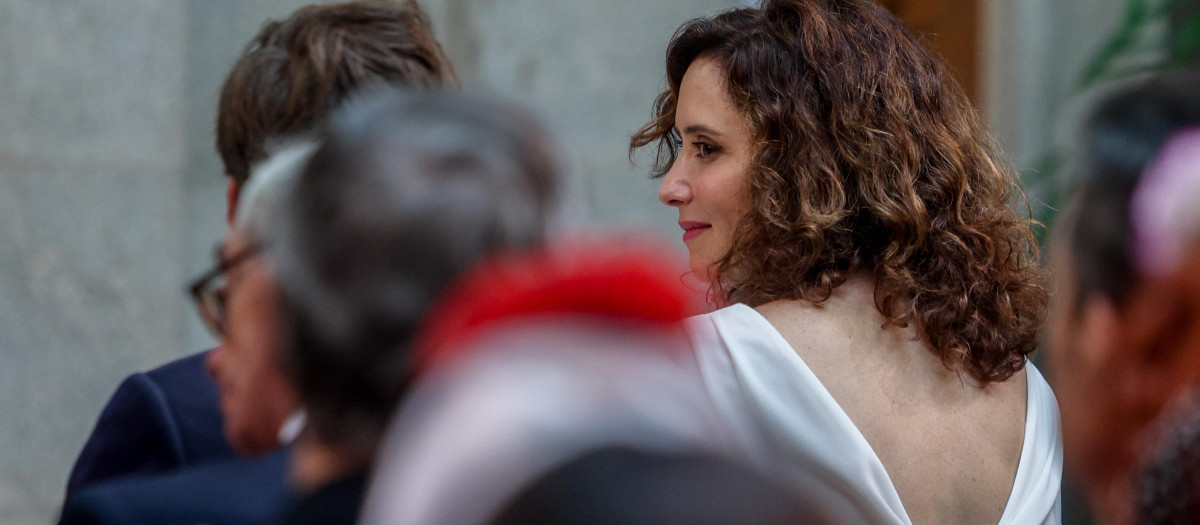 La presidenta de la Comunidad de Madrid, Isabel Díaz Ayuso