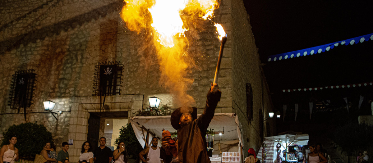 Fin de pirata en el Castillo de Santa Bárbara