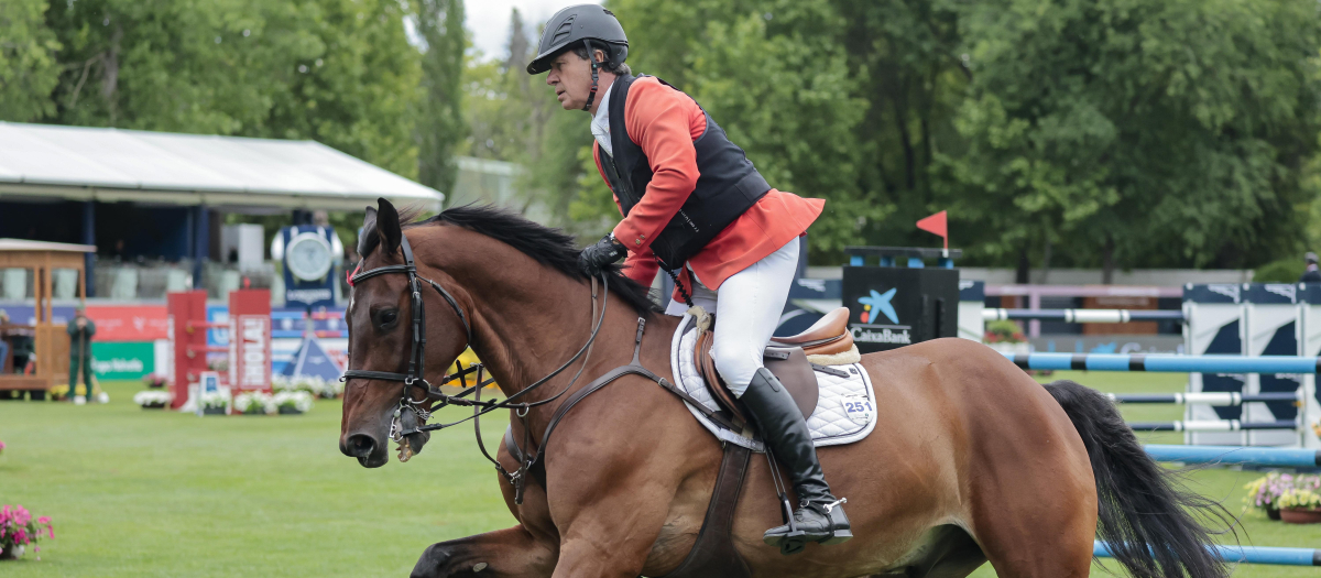 Cayetano Martinez de Irujo during CSI5 Global Champions Tour in Madrid, May 17 2024.