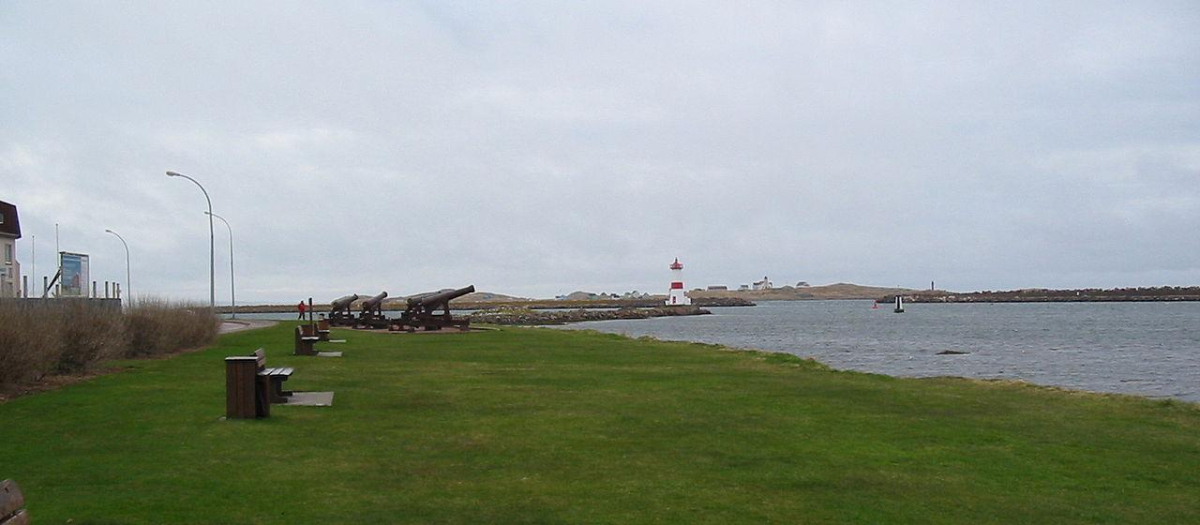 Antiguos cañones en San Pedro instalados para defender la islas de Ataques ingleses