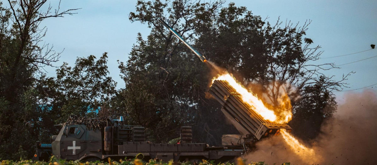 RM-70 Vampire en servicio en la 110.ª Brigada Mecanizada ucraniana