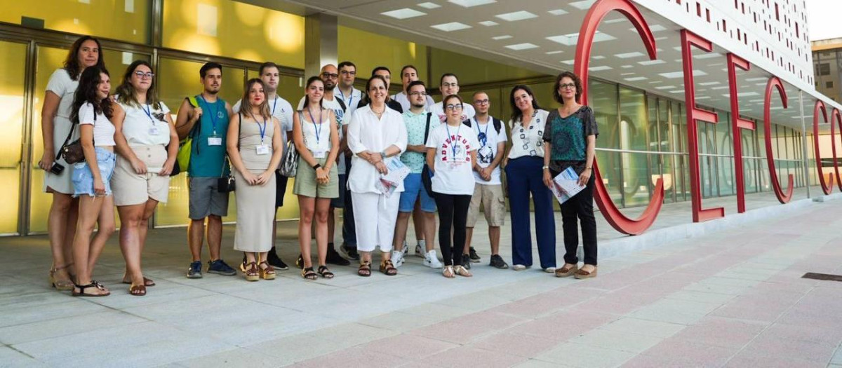 Alumnos del Imdeec, en el CEFC