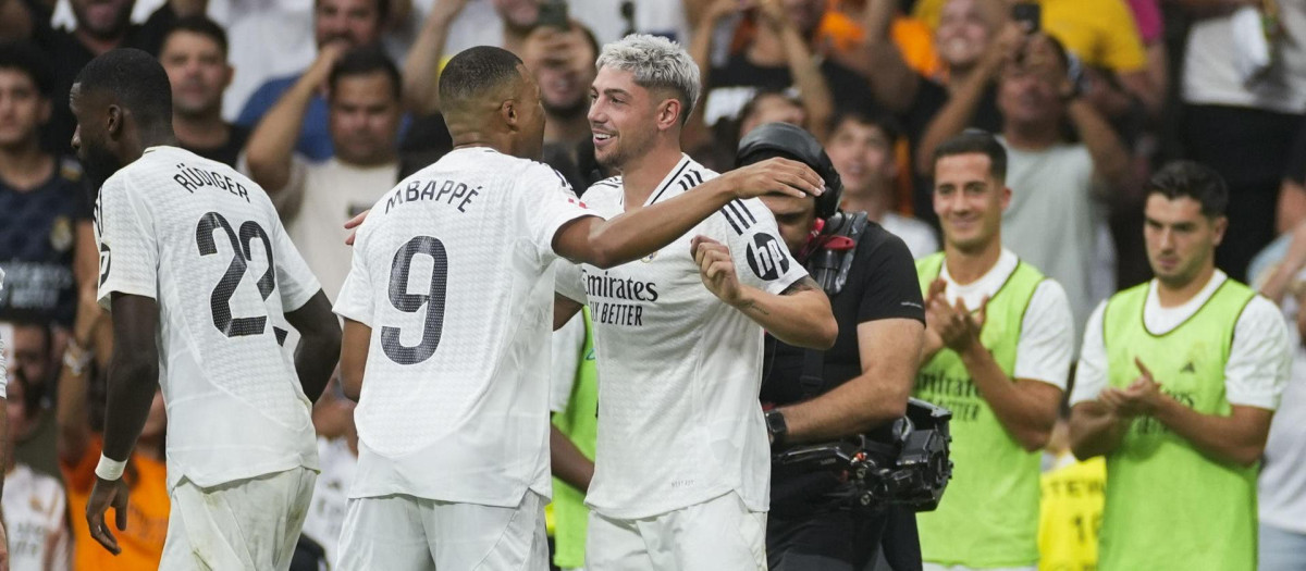 Fede Valverde abrió la lata en un partido que no estaba teniendo apenas ocasiones