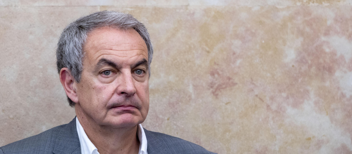 El expresidente del Gobierno, José Luis Rodríguez Zapatero