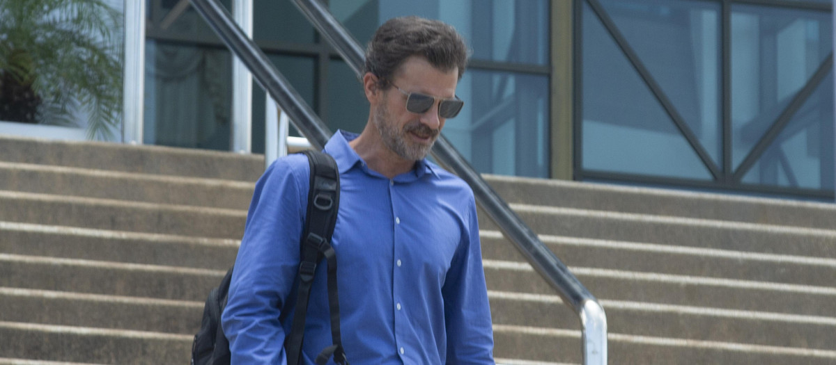 Actor Rodolfo Sancho during trial of DanielSancho case in Tailandia 25 April 2024