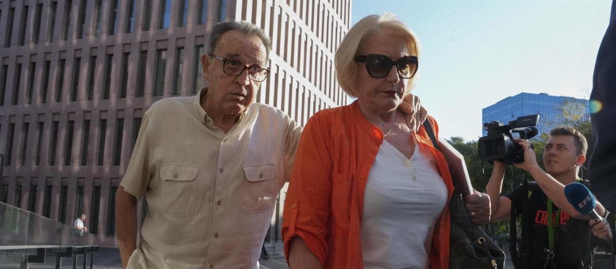 José María Enríquez Negreira y su mujer, Ana Paula Rufas