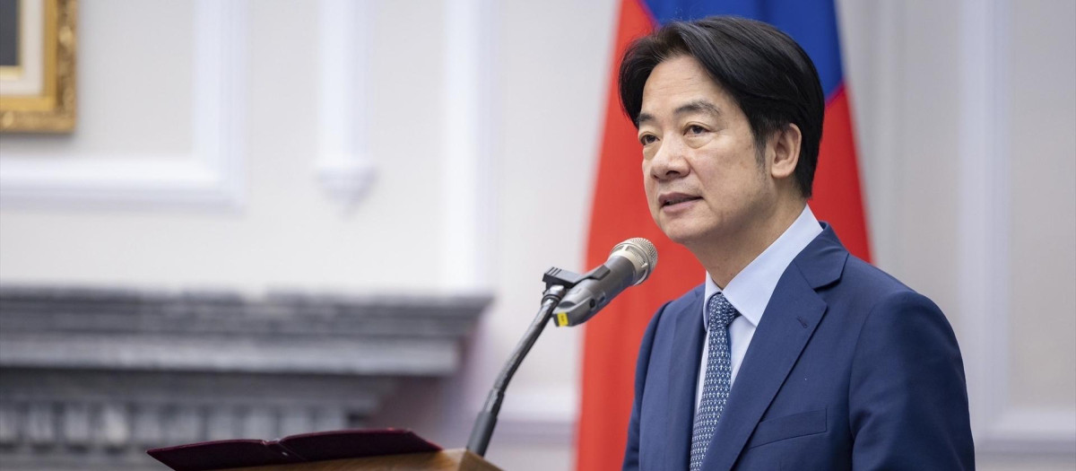 El presidente de Taiwán, Lai Ching-te