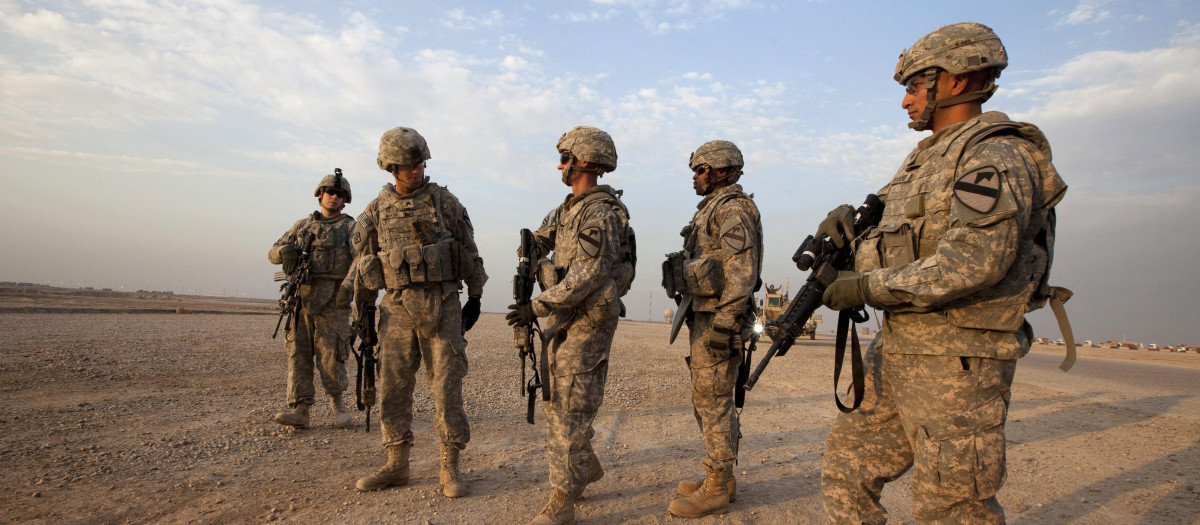 Militares estadounidenses en Irak