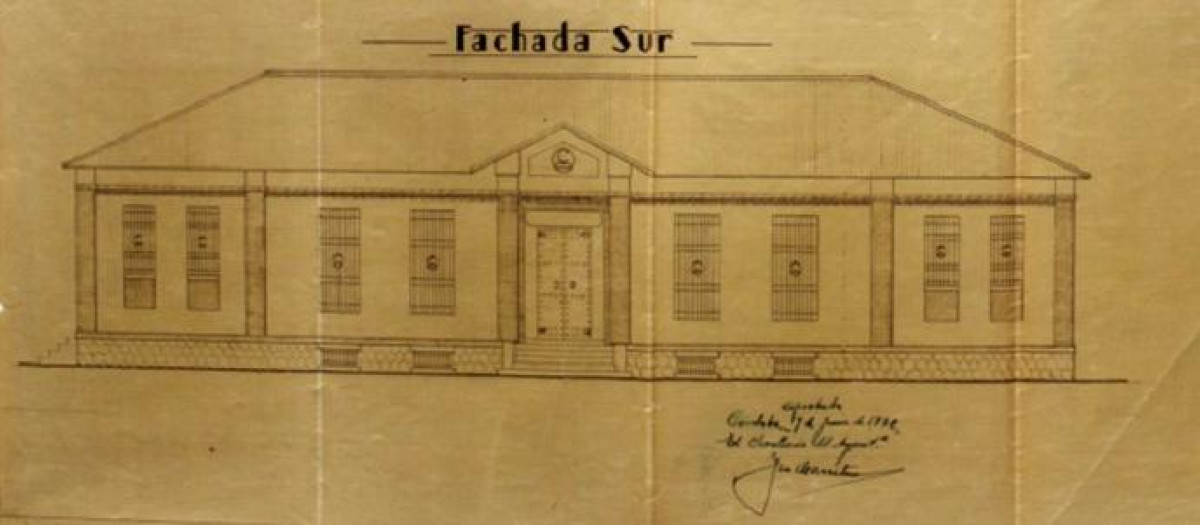 Edificio que fue el cementerio de los elefantes