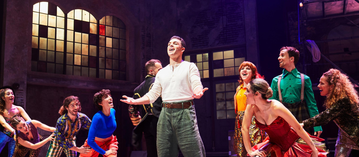 El elenco de 'Godspell'