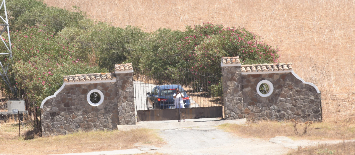 Images of the door of the "Cantora" house in Medina Sidonia, Cadiz, September 4, 2024