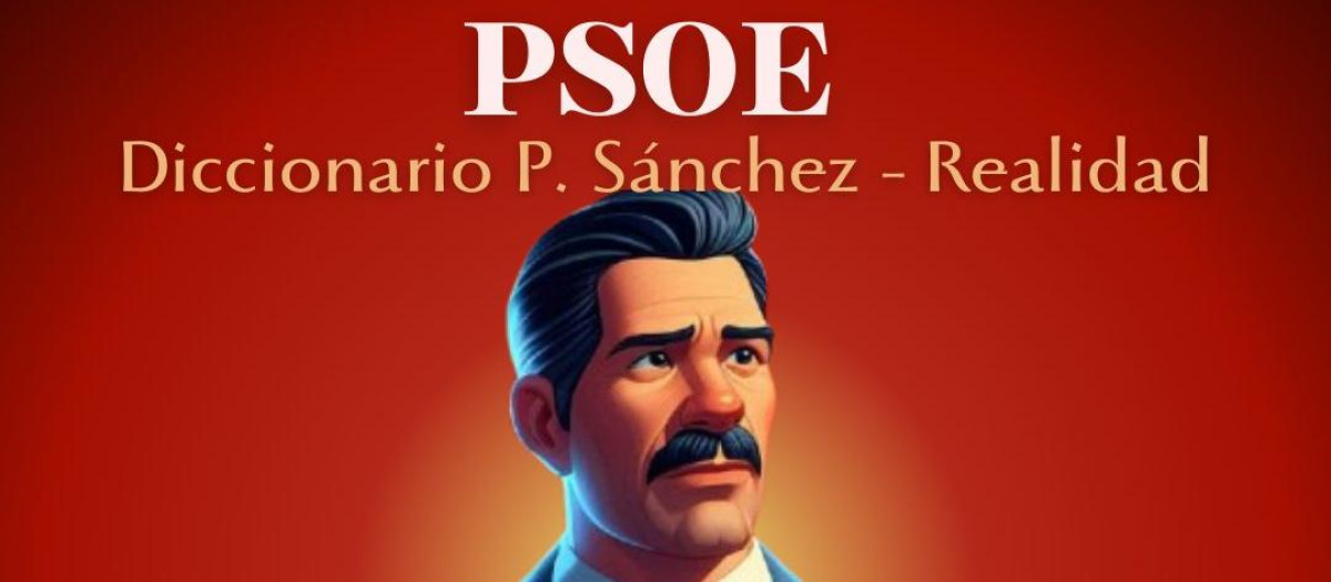 Montaje del PP que fusiona a Pedro Sánchez y Nicolás Maduro