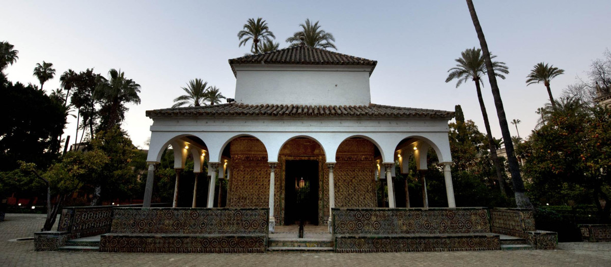 El Cenador de Carlos V del Real Alcázar de Sevilla