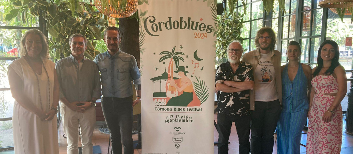 Presentación de Cordobablues 2024 en el Mercado Victoria