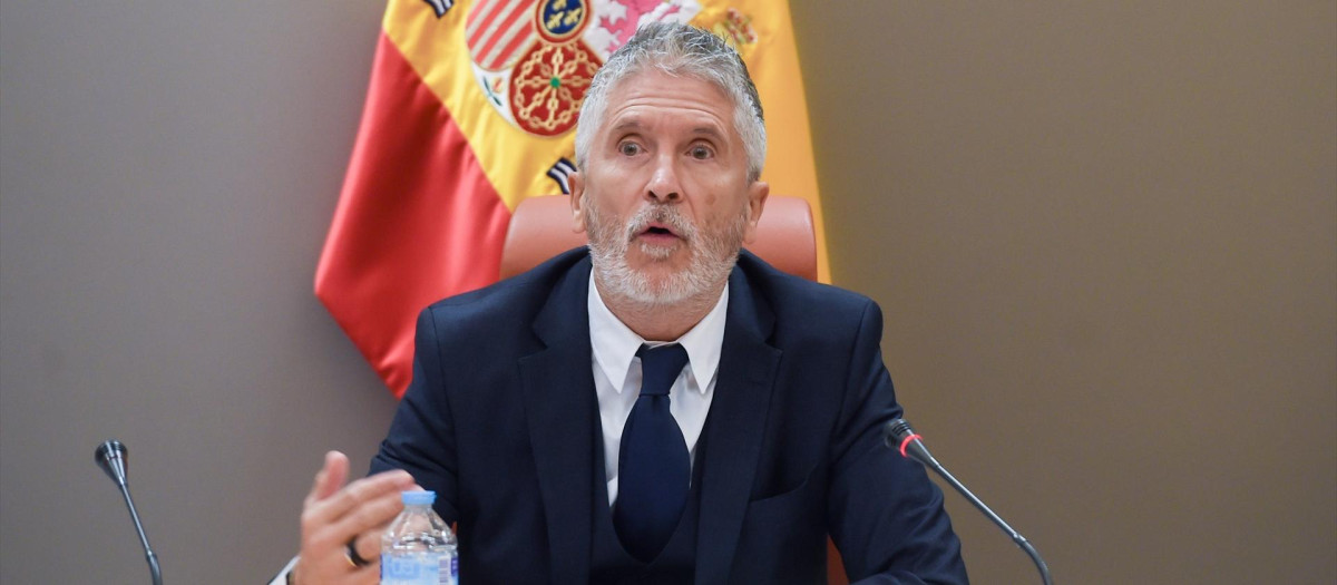 El ministro del Interior, Fernando Grande-Marlaska