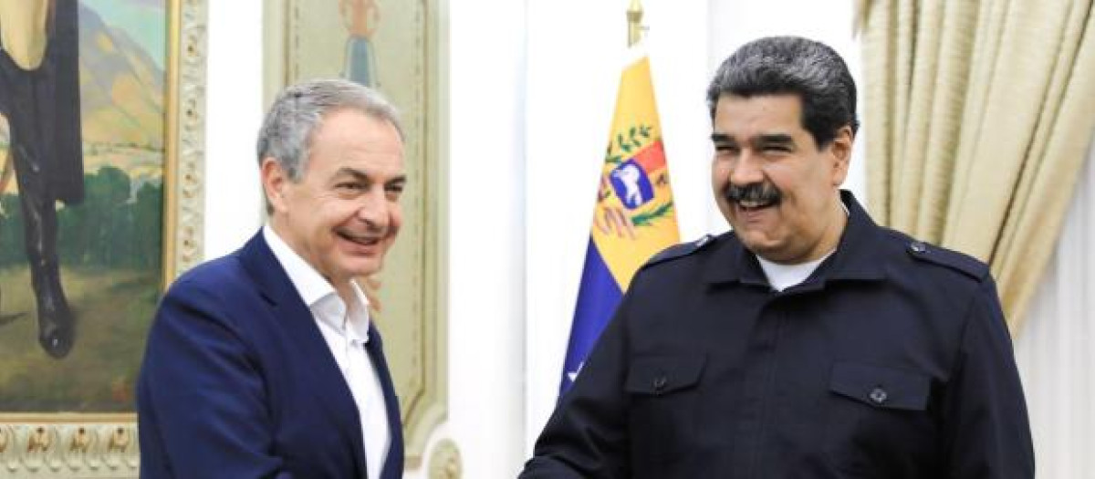 Zapatero y Maduro