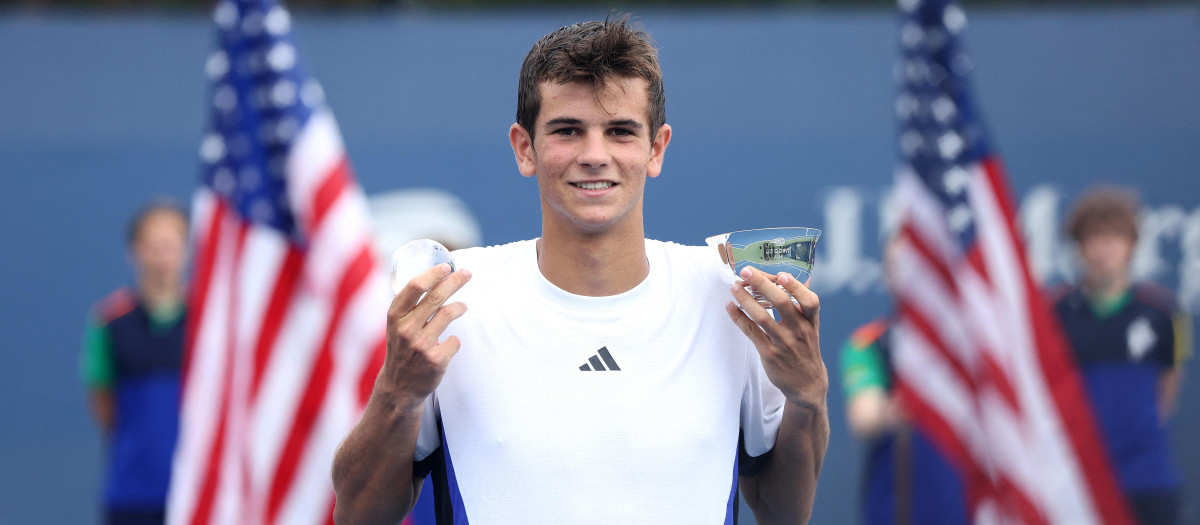 Rafael Jodar se convirtió en el cuarto español en ganar el US Open en categoría júnior