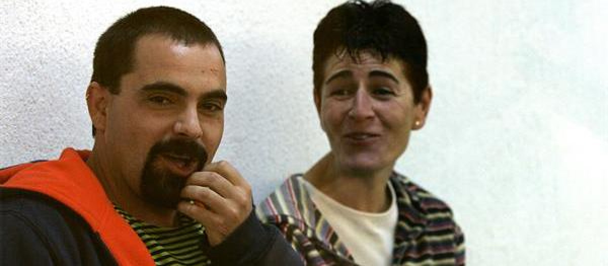 La etarra Ana Belén Egüés, en 2007, durante un juicio anterior con el también terrorista Aitor García Aliaga
