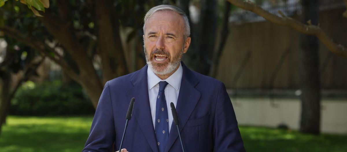 El presidente de Aragón, Jorge Azcón