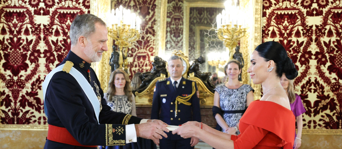Felipe VI e Irene Sarac