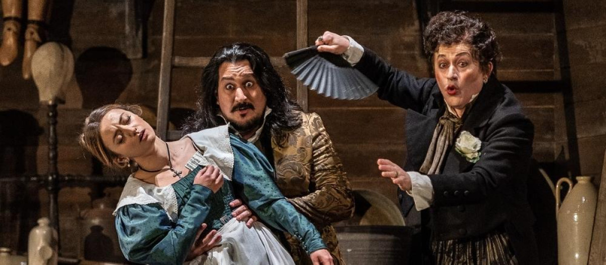 Escena de 'Las bodas de Fígaro' en la Royal Opera House