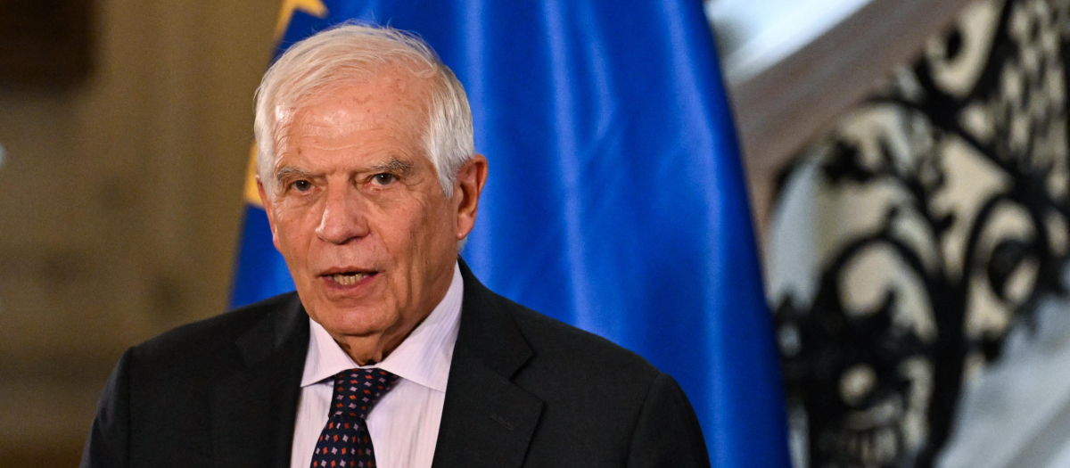 El alto representante de la Unión Europea (UE) para Asuntos Exteriores, Josep Borrell, en El Cairo