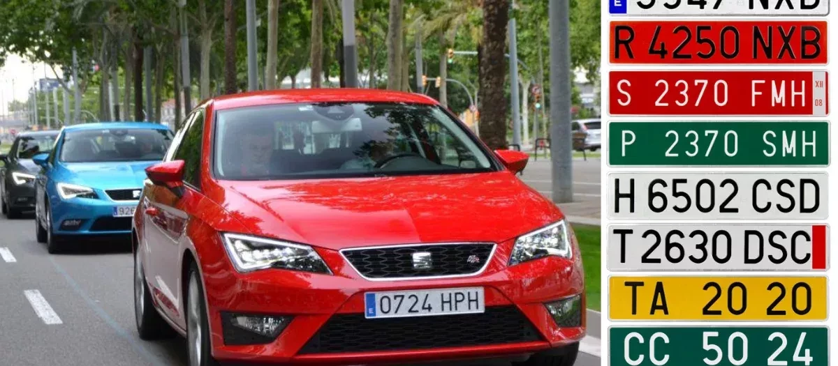 Las placas africanas serán válidas a partir de octubre