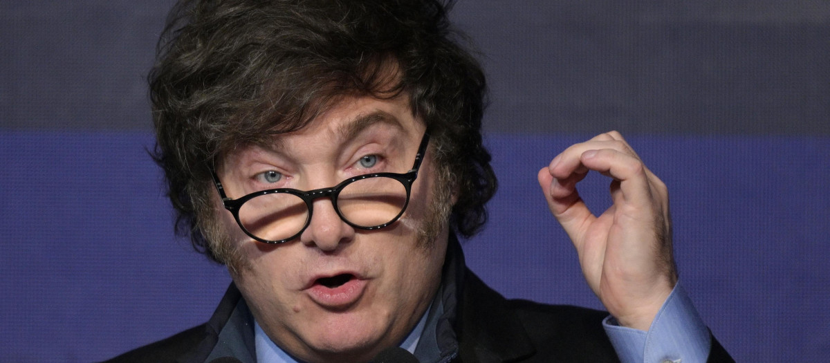Javier Milei, presidente de Argentina