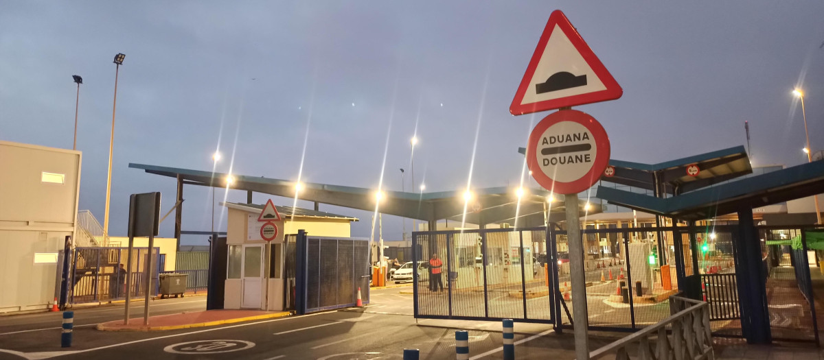 Aduana española en Ceuta